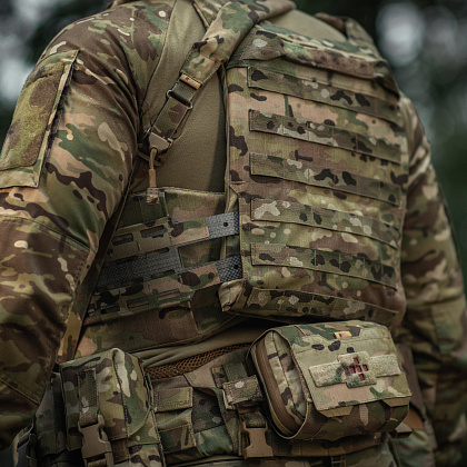 M-Tac плитоноска Cuirass Tiger Elite 2 клас захисту (розмір плити XL) Multicam– Мілітарист - зображення 29