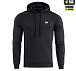 M-Tac кофта Hoodie Cotton Raglan Hard Black– Мілітарист - мініатюра 2