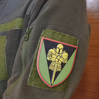 Шеврон ПВХ ЗСУ 17 окрема танкова бригада ОК Схід об'ємний– Мілітарист - зображення 3