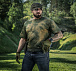 M-Tac футболка Washed Cotton Hard Olive– Мілітарист - мініатюра 8