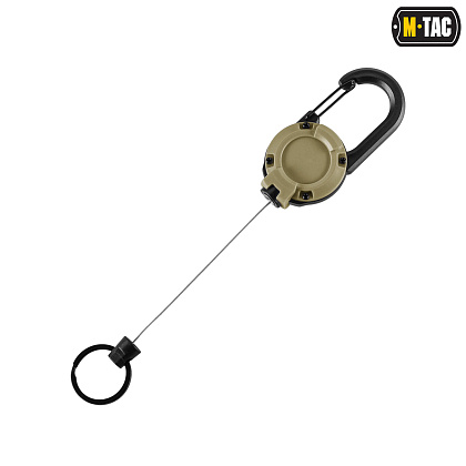M-Tac карабин с тросиком для ключей Coyote– Милитарист - фото 3