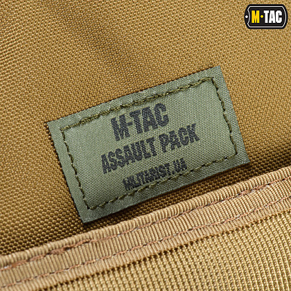 M-Tac рюкзак Assault Pack Tan– Милитарист - фото 11