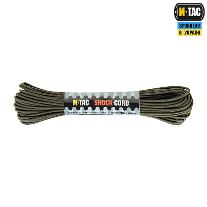 M-Tac паракорд Shock-Cord 3mm OD Green 15м– Милитарист - фото 1