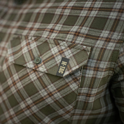 M-Tac сорочка Lumberjack Cotton Shirt Olive/Grey– Мілітарист - зображення 16