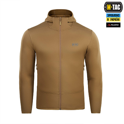 M-Tac кофта Shadow Fleece Polartec Coyote– Мілітарист - зображення 2