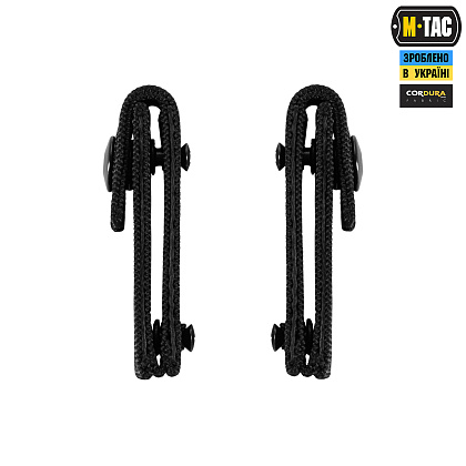 ATA Gear кріплення з КОРДУРИ на моллє (пара) колір Black правша/лівша– Мілітарист - зображення 2