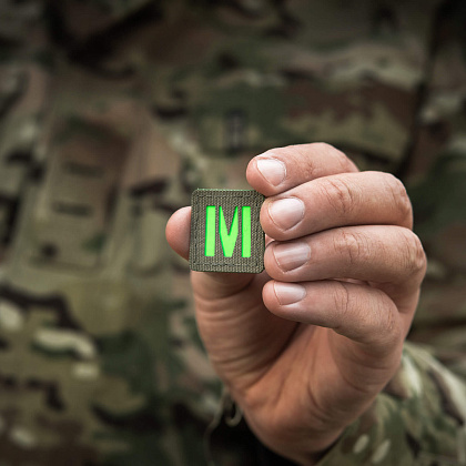 M-Tac нашивка MARCH Ranger Green/Green/GID– Мілітарист - зображення 8