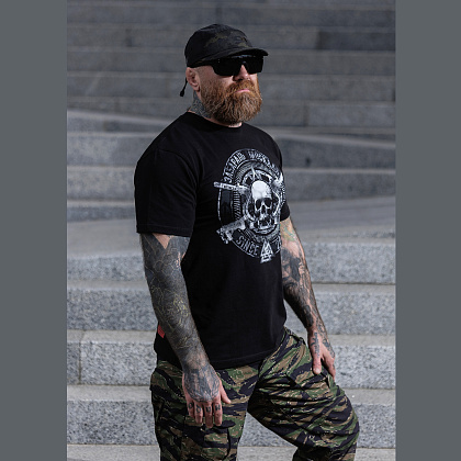 R3ICH футболка Забарань москаля Black– Мілітарист - зображення 1