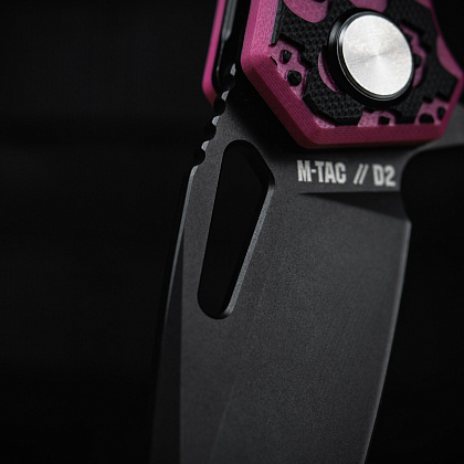 M-Tac ніж складний Type 12 Skull Black/Pink– Мілітарист - зображення 24