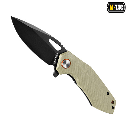 M-Tac нож складной Type 12 Sand/Black– Милитарист - фото 2