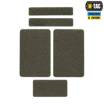 M-Tac комплект липучок (5 шт) Army Olive– Мілітарист