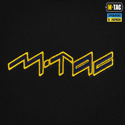 M-Tac кофта Hoodie 1223 Embroidery Cotton Hard Black– Мілітарист - зображення 13