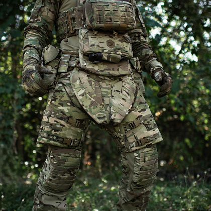 M-Tac Баллистическая защита паха Groin Protection GEN.II 1 класс защиты (FMS) Multicam– Милитарист - фото 17