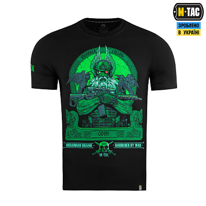M-Tac футболка Odin Night Vision Black– Мілітарист - зображення 2