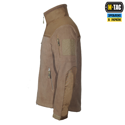 M-Tac куртка Alpha Microfleece Gen.II Coyote– Мілітарист - зображення 2