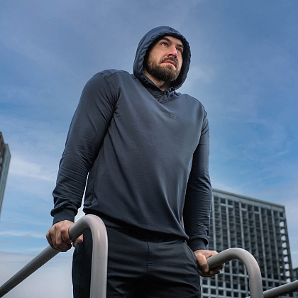 M-Tac кофта Hoodie Born by Revolution Indigo Blue– Мілітарист - зображення 19