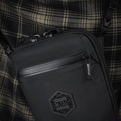 M-Tac сумка Pocket Bag Hardsling Lite-C Elite Black– Мілітарист - зображення 14