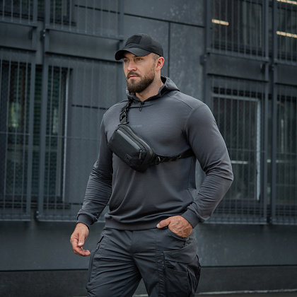 M-Tac кофта Hoodie Born by Revolution Dark Grey– Милитарист - фото 21