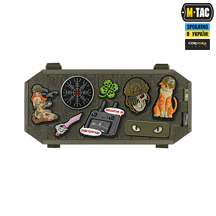 M-Tac велкро-панель на автомобільний сонцезахисний візор Elite Ranger Green– Мілітарист - зображення 1