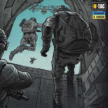 M-Tac кофта Hoodie 7-й корпус ДШВ Black– Мілітарист - зображення 7