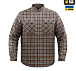 M-Tac сорочка Lumberjack Cotton Shirt Brown/Grey– Мілітарист - мініатюра 2