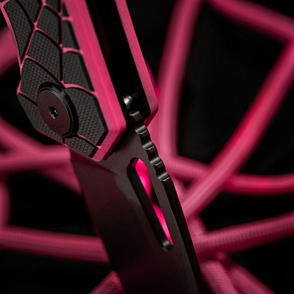 M-Tac ніж складний Type 12 Spider Web Black/Pink– Мілітарист - зображення 16