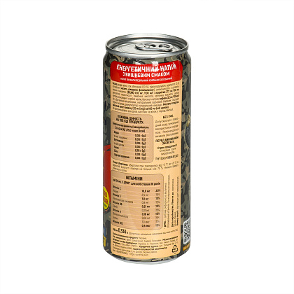 Military Black Coffee Company energy drink Вишня без сахара– Милитарист - фото 3