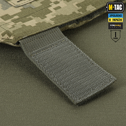 M-Tac фартук противоосколочный с баллистическим пакетом 1 класс (BRONYX) Laser Cut XL MM14– Милитарист - фото 7