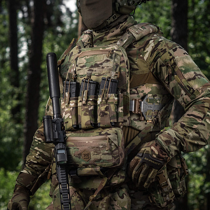 M-Tac плитоноска Cuirass Tiger Elite (розмір плити L) Multicam– Милитарист - фото 10