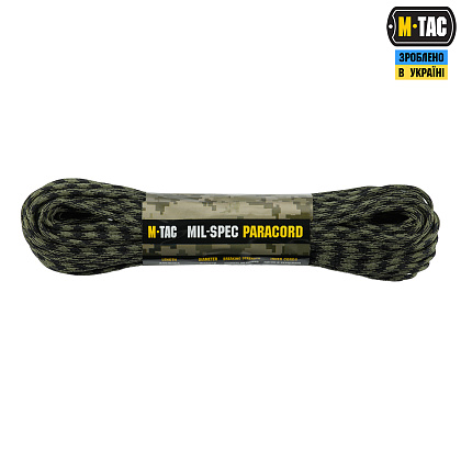 M-Tac паракорд 550 mil-spec 30m Black Forest– Милитарист - фото 1