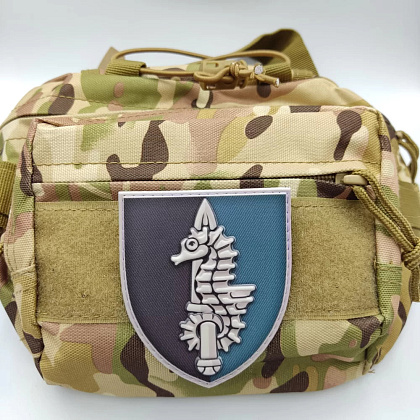 Шеврон ПВХ ЗСУ 73-й морський центр спеціальних операцій– Мілітарист - зображення 2