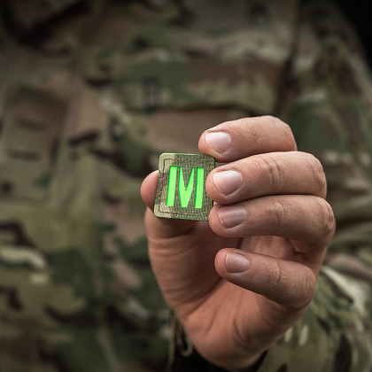 M-Tac нашивка MARCH Multicam/Green/GID– Мілітарист - зображення 8