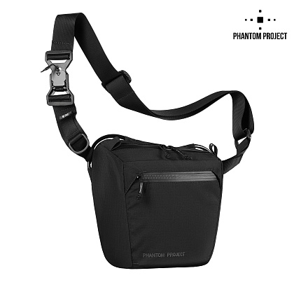 Phantom Project/M-Tac сумка Trapeze Bag Large Lite-NR Black– Мілітарист - зображення 3