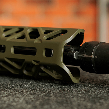 Крук цевье для АК длинное с креплением M-Lok и длинным верхним мостом OD Green (1U004B)– Милитарист - фото 8