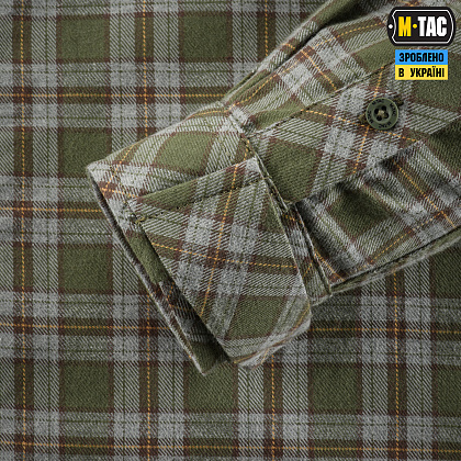 M-Tac сорочка Lumberjack Cotton Shirt Olive/Grey– Мілітарист - зображення 6