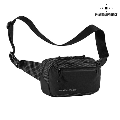 Phantom Project/M-Tac сумка City Waist Bag GRID Black– Мілітарист - зображення 3