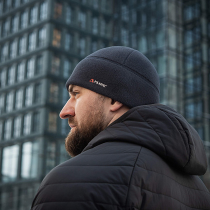 M-Tac шапка Watch Cap Polartec Cold Weather Dark Navy Blue– Мілітарист - зображення 12