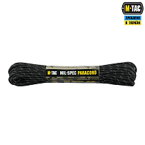 M-Tac паракорд 550 mil-spec Black Reflective 15м– Мілітарист