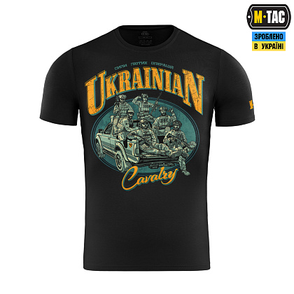 M-Tac футболка Ukrainian Cavalry Black– Милитарист - фото 2