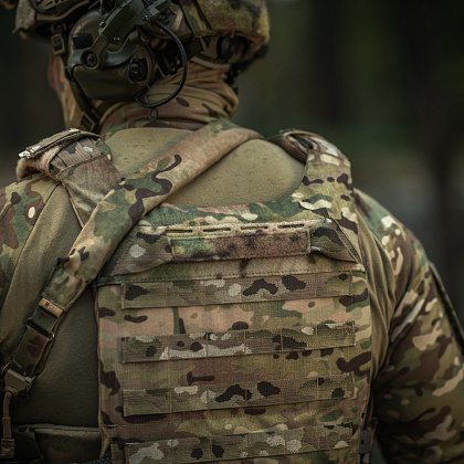 M-Tac плитоноска Cuirass Tiger Elite 2 клас захисту (розмір плити XL) Multicam– Мілітарист - зображення 27