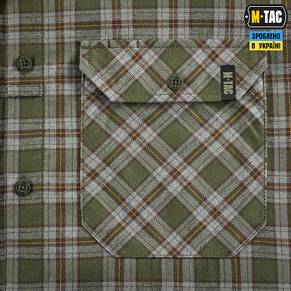 M-Tac сорочка Lumberjack Cotton Shirt Olive/Grey– Мілітарист - зображення 5