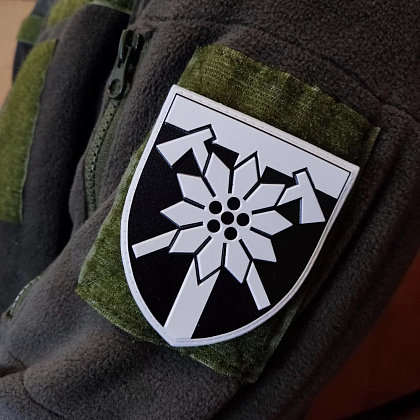 Шеврон ПВХ ЗСУ 128 окрема гірсько-штурмова Закарпатська бригада ОК Захід– Мілітарист - зображення 3