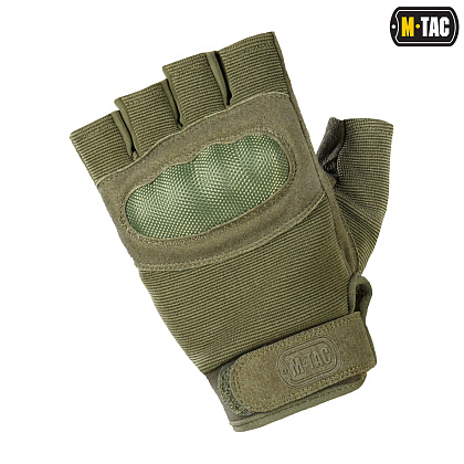 M-Tac перчатки беспалые Assault Tactical Mk.3 Olive– Милитарист - фото 3