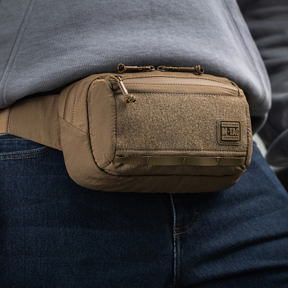 M-Tac сумка City Waist Bag з липучкою Lite-C Elite Coyote– Мілітарист - зображення 16