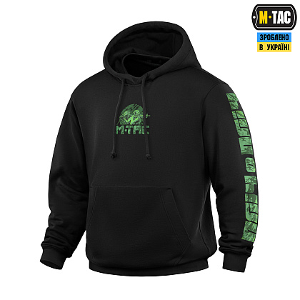 M-Tac кофта Hoodie Пліч-о-пліч Oversize Hard Black– Милитарист - фото 2