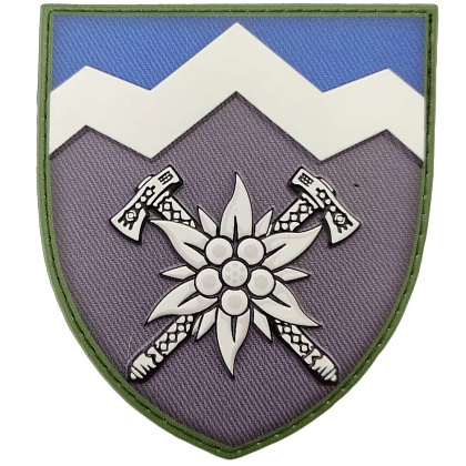 Шеврон ПВХ ЗСУ 10 окрема гірсько-штурмова бригада ОК Захід– Мілітарист - зображення 1