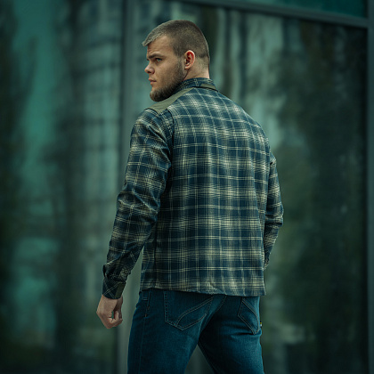 M-Tac сорочка Redneck Shirt Olive/Navy Blue– Мілітарист - зображення 24