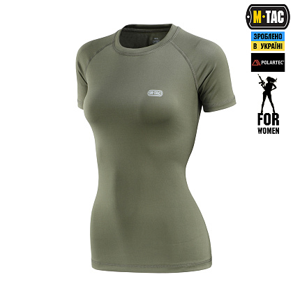 M-Tac футболка Ultra Light Polartec Lady Army Olive– Милитарист - фото 1