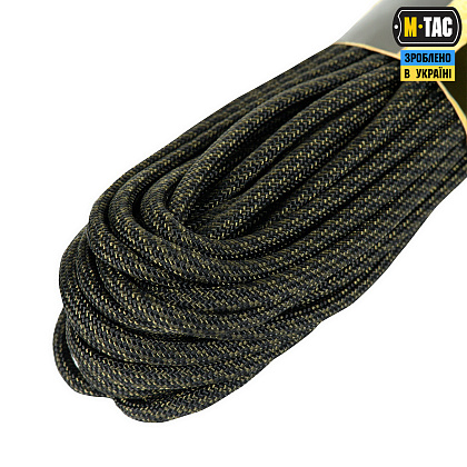 M-Tac паракорд 550 type III Black/Green Stairs 15м– Мілітарист - зображення 3