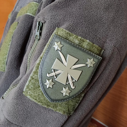 Шеврон ПВХ ЗСУ 116 ОМБр олива– Мілітарист - зображення 3